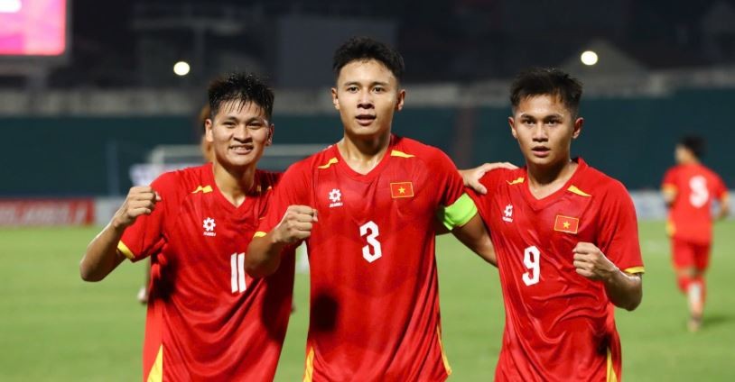 U20 Việt Nam không thể có kết quả như ý ở . Ảnh VFF.