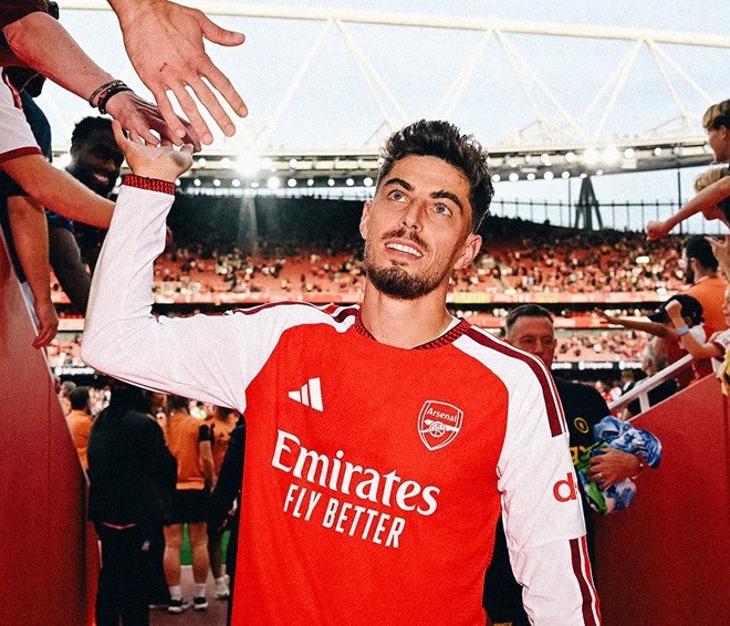 Havertz đang liên tục ghi bàn. Ảnh: Arsenal.