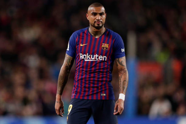 oateng gia nhập Barcelona như phương án dự phòng cho Suarez. Ảnh: Jeroen Meuwsen/Soccrates/Getty Images.