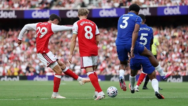 Havertz có duyên với mành lưới của Chelsea. (Ảnh: