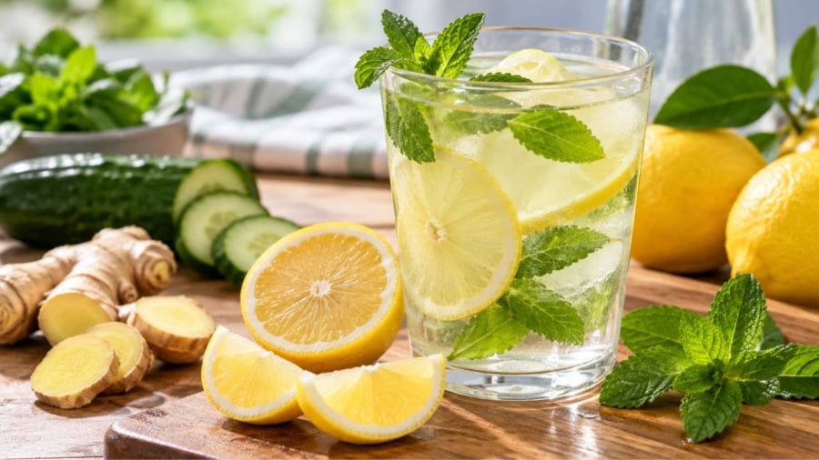 Chú ý pha nước chanh để không bị xót ruột
