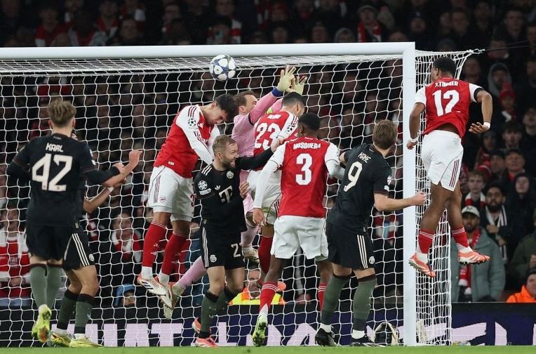 Bayern là thử thách lớn cho Arsenal. Ảnh của Richard Heathcote/Getty Images.