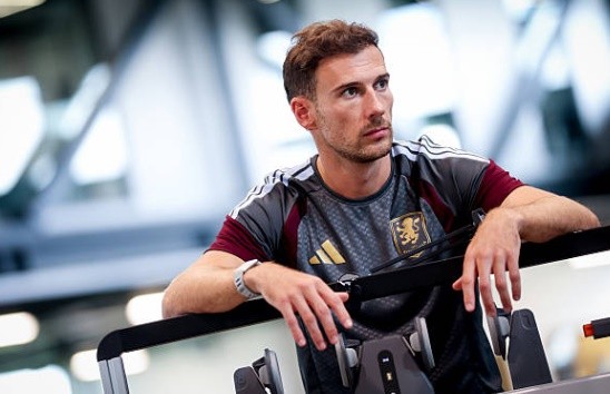 Goretzka dính chấn thương. Ảnh: Neville Williams/Aston Villa FC via Getty Images.