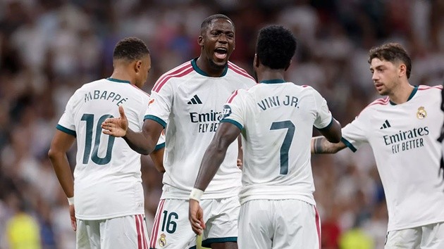 Real Madrid trên cơ so với Inter. (Ảnh: Trang chủ Real Madrid)