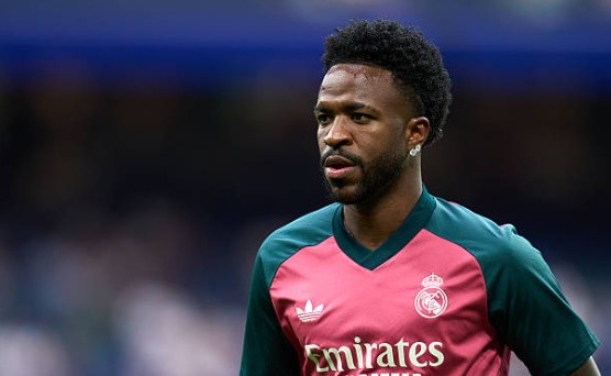 Vini quyết tâm giúp Real trở lại với . Ảnh: Mateo Villalba/Getty Images.