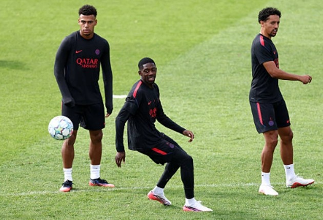 Dù đang có phong độ không tốt, PSG vẫn tự tin hướng đến trận ở màn Champions League. Ảnh: 