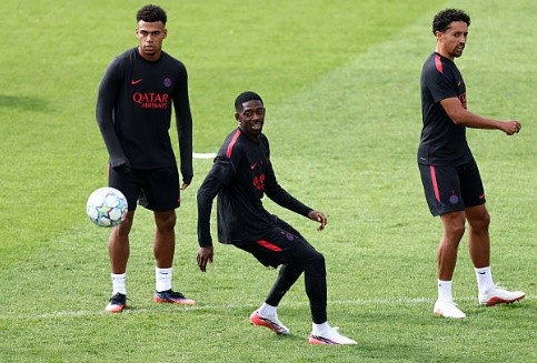 Dembele đã có những chia sẻ của mình xoay quanh việc bình chọn chủ nhân danh hiệu QBV. Ảnh: FRANCK FIFE / AFP via Getty Images.