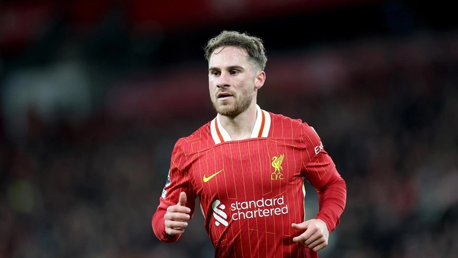 Alexis Mac Allister buồn khi Liverpool chưa đề nghị gia hạn hợp đồng. Ảnh: Liverpool FC.