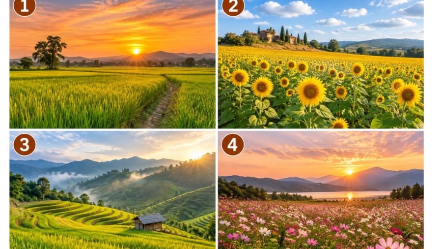 Bạn chọn cánh đồng nào?