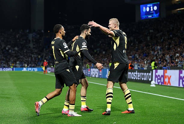 Haaland tạo nên khác biệt. Ảnh của Clive Brunskill/Getty Images.