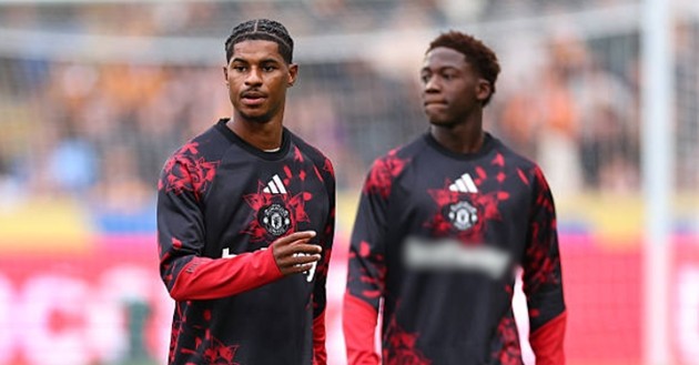 Rashford và Mainoo đang thắp sáng hy vọng trở lại ở Man United. Ảnh: 