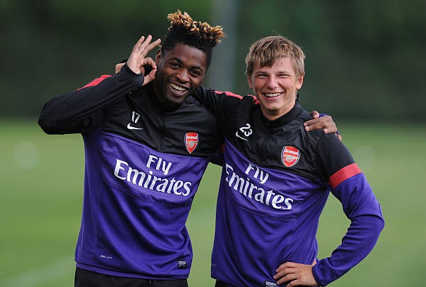 Wenger biến sức mạnh của Song thành thứ bóng đá tinh tế.. Ảnh: Stuart MacFarlane/Arsenal FC via Getty Images.