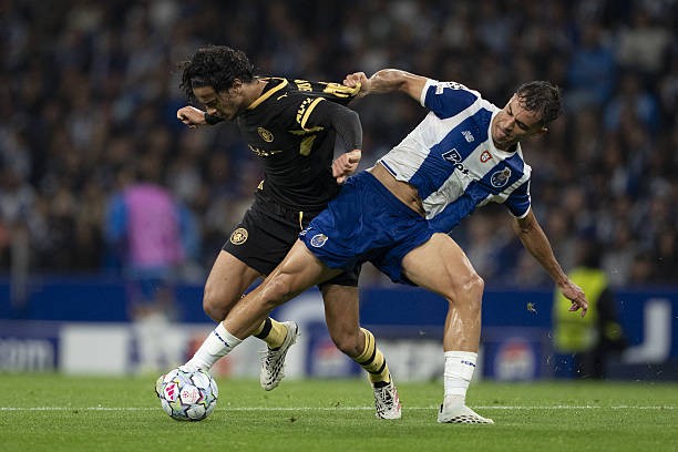  Bouaddi sớm khẳng định giá trị. Ảnh: Pedro Loureiro/Sports Press Photo/Getty Images.