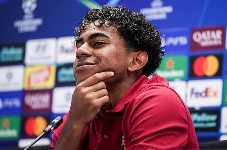 Yamal dự kiến sẽ góp mặt trong trận ra quân của Barca tại Champions League. Ảnh:  Javier Borrego/Europa Press via Getty Images.