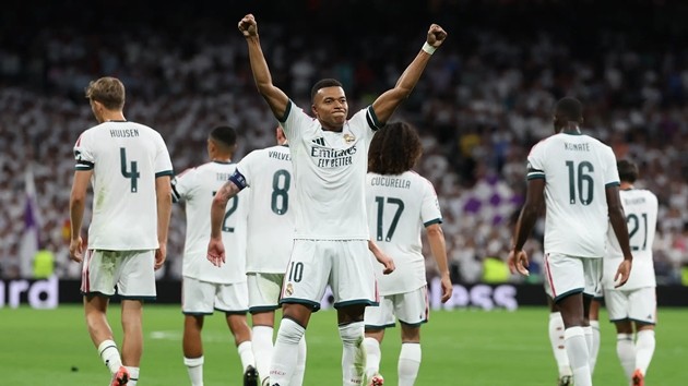 Kylian Mbappe là 2 trong số những ngôi sao quan trọng nhất Real Madrid hiện tại. Ảnh: