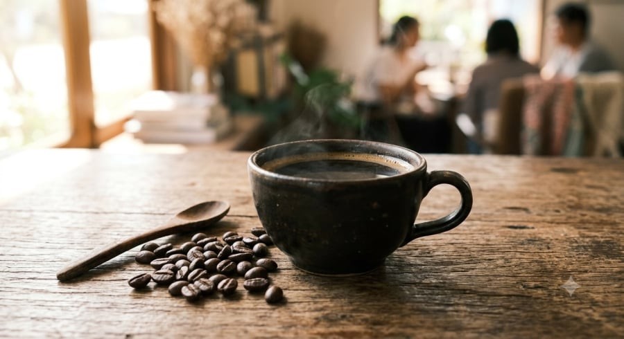 Uống khoảng 2 - 3 tách cà phê chứa caffeine mỗi ngày có liên quan đến nguy cơ sa sút trí tuệ thấp hơn.