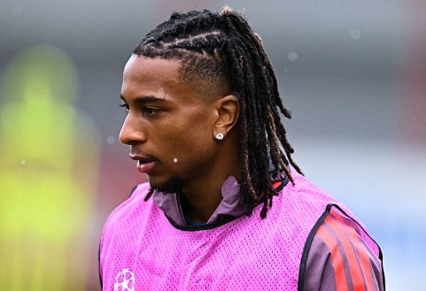 Bayern xem Olise là nhân tố quan trọng trong kế hoạch. Ảnh:  Sven Hoppe/picture alliance via Getty Images.
