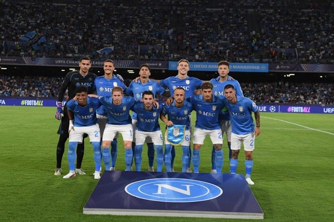 Hojlund đang có phong độ tốt ở Serie A. Ảnh: Napoli.