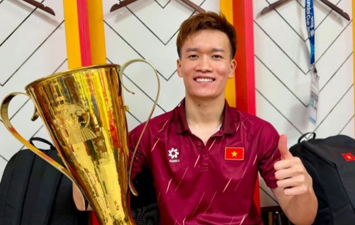 Hoàng Đức sẽ kịp trở lại tham dự FIFA ASEAN Cup 2026. Ảnh: Facebook nhân vật.