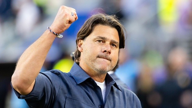 Pochettino bỏ ngỏ khả năng trở lại Ngoại hạng Anh. (Ảnh: Gail Davis/Sky Sports