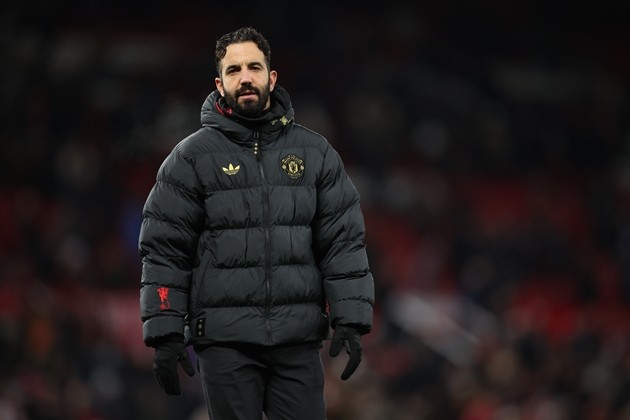 Amorim gặp nhiều áp lực khoảng thời gian còn dẫn dắt Man United. Ảnh: EPA