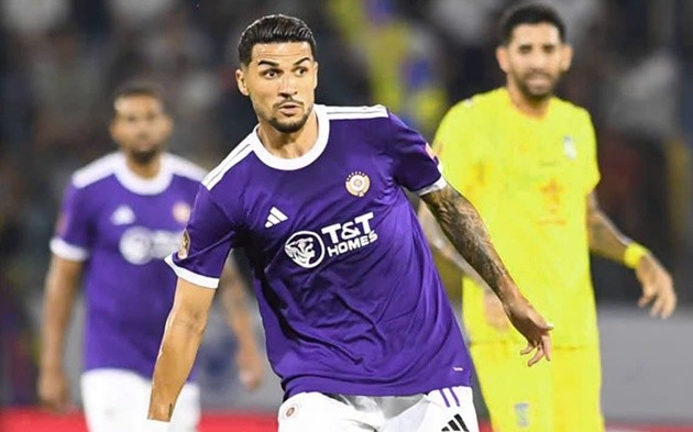 Hà Nội thua 1-4 trước SLNA. Ảnh: Hà Nội FC.