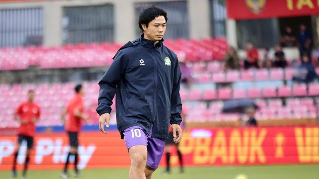 Công Phượng tiếc vì Đồng Nai không thể thắng. (Ảnh: Thành phố Đồng Nai FC)
