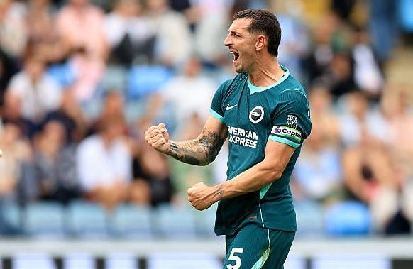 Brighton đánh bại Coventry City với tỷ số 5-0 chung cuộc. Ảnh: Nigel French/Sportsphoto/Allstar via Getty Images.
