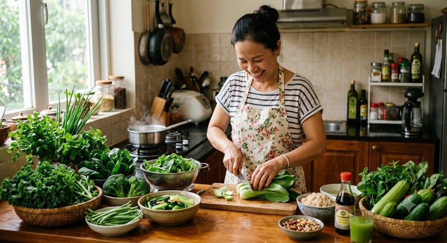 Người có bệnh thận hoặc axit uric cao không nên tự ý kiêng khem hay tăng một nhóm thực phẩm quá mức.