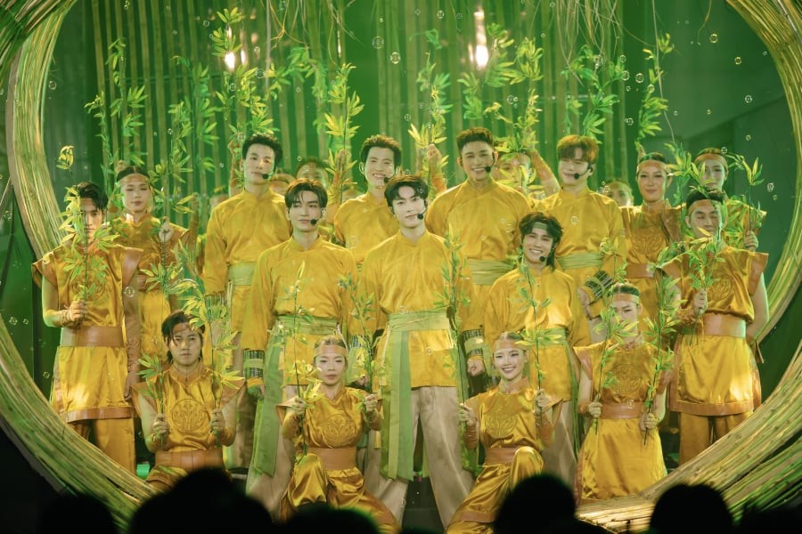 Liên minh Quý Tử - Bềnh Bồng tái hiện câu chuyện Thánh Gióng qua góc nhìn Nam Bộ trong tiết mục “Trên đất mình”