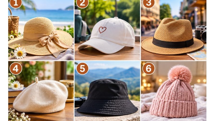 Bạn chọn chiếc mũ nào?