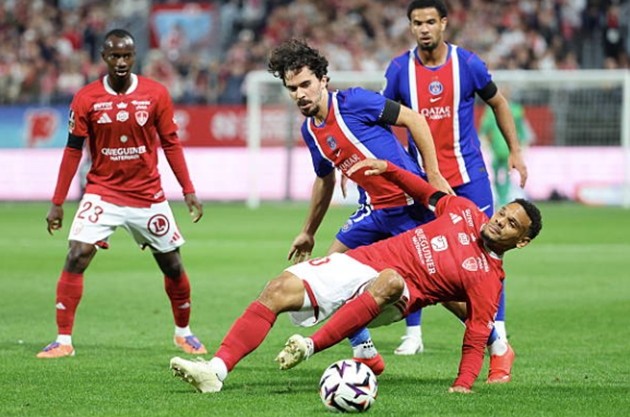 Paris Saint-Germain giành chiến thắng sát nút trên sân khách. Ảnh: 