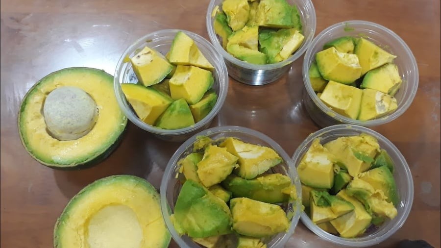 Chia thành từng phần nhỏ trước khi cất

