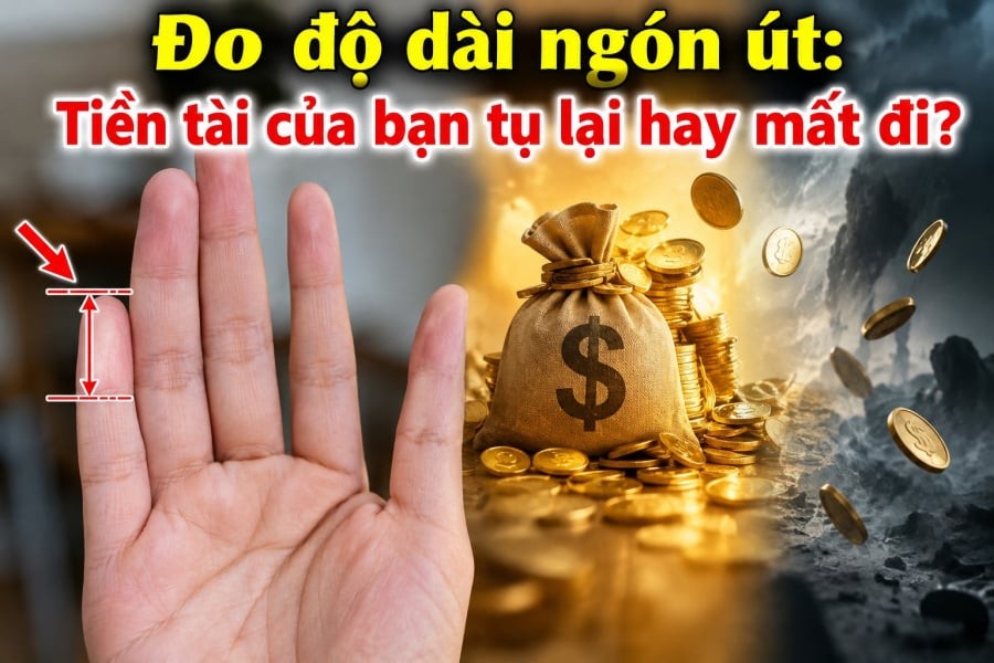 Tất nhiên, đây không phải phương pháp khoa học để dự đoán mức độ giàu nghèo. Tuy nhiên, nếu xem như một góc nhìn chiêm nghiệm, bạn có thể thử đo ngón út của mình và xem thuộc trường hợp nào dưới đây.

