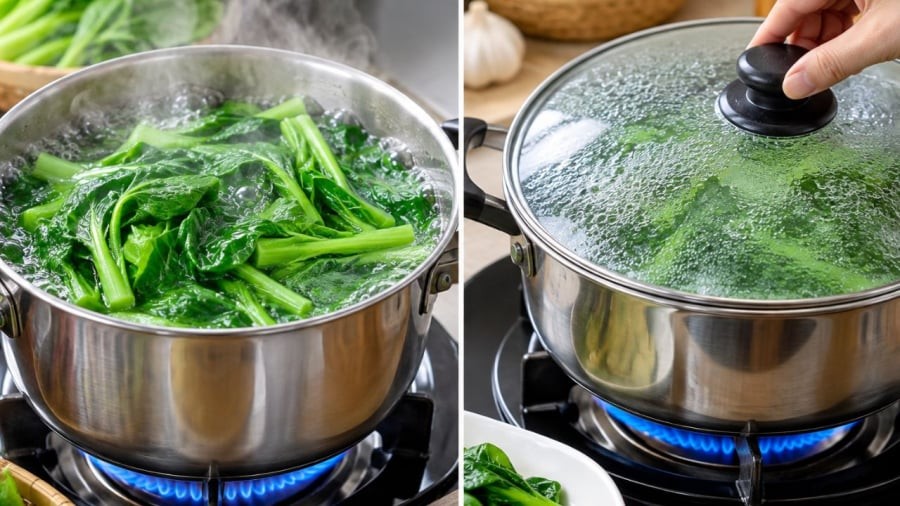 Bạn thường mở hay đậy vung?