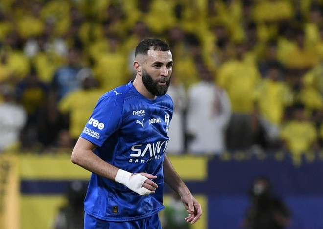  Benzema đang là cầu thủ tự do. Ảnh: EPA.