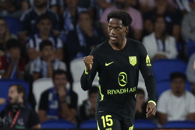 Jonathan David sẽ niềm hy vọng trên hàng công của Atletico Madrid. Ảnh: EPA.