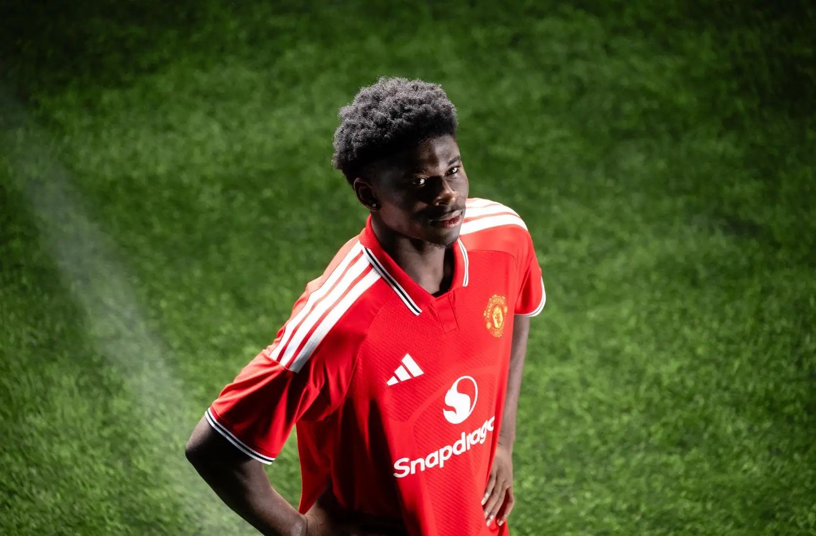 Baleba cập bến Old Trafford với nhiều kỳ vọng. Ảnh: Manchester United. 