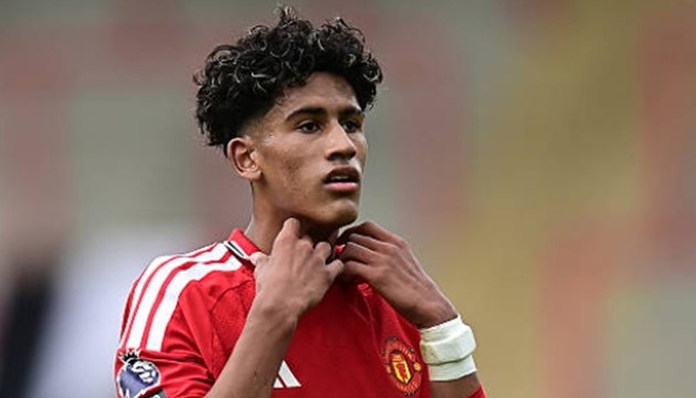 JJ Gabriel kiên quyết rời Man Utd. Ảnh: Manchester United. 