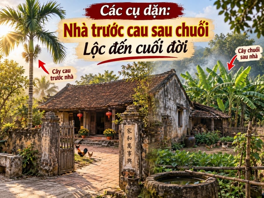 Người xưa còn liên hệ cách trồng này với ý nghĩa “đón lộc phía trước, giữ của phía sau”. Tuy nhiên, hiểu câu nói này đúng nhất không phải là cứ trồng cau trước nhà, chuối sau nhà thì tự nhiên giàu có, mà là một cách sắp xếp hài hòa giữa môi trường sống, cảnh quan và niềm tin truyền thống.