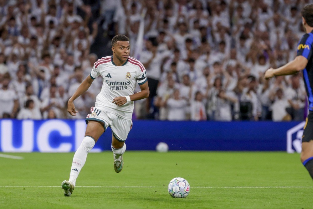 Real Madrid nỗ lực vận động hành lang giúp Mbappe trong cuộc đua QBV 2026. Ảnh: EPA Images.