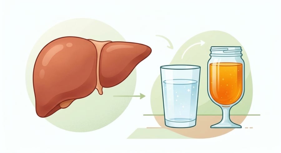 Giảm đồ uống có đường là một thay đổi đơn giản có thể thực hiện trong chế độ ăn hằng ngày để góp phần bảo vệ sức khỏe gan.