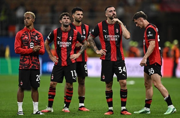 AC Milan thất bại ngay trên sân nhà. Ảnh: Getty Images