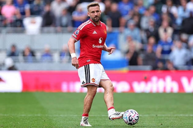 MU sẽ chia tay Luke Shaw sau khi đáo hạn hợp đồng. Ảnh: