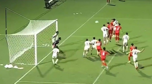 U23 Việt Nam cần thêm những khoảnh khắc tỏa sáng tương tự Ngọc Mỹ. Ảnh: Chụp màn hình VTV.