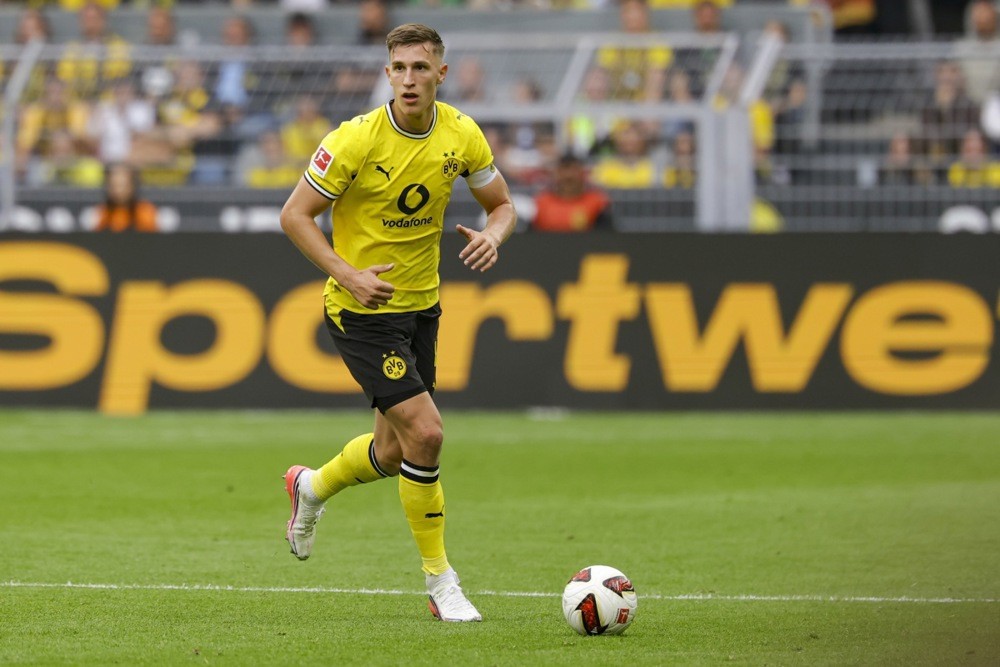 Nico Schlotterbeck từng là mục tiêu hàng đầu của Real. Ảnh: EPA IMAGES. 