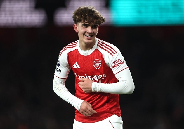 Arsenal muốn giữ lại Max Dowman. Ảnh: EPA/NEIL HALL