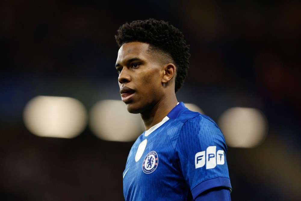 Chelsea không có kế hoạch để Estevao Willian ra đi vào năm 2027. Ảnh: EPA/David Cliff.
