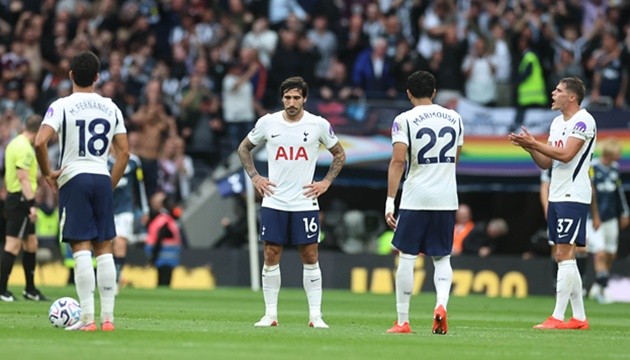 Tottenham cho thấy tín hiệu tích cực sau trận thua Liverpool. (Ảnh: EPA Images)