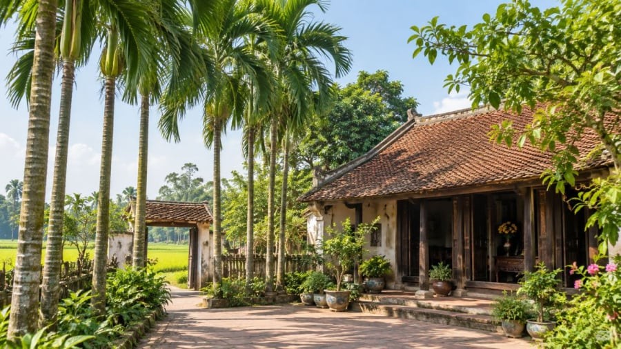 Hình ảnh quen thuộc trong kiến trúc thời ông bà chúng ta